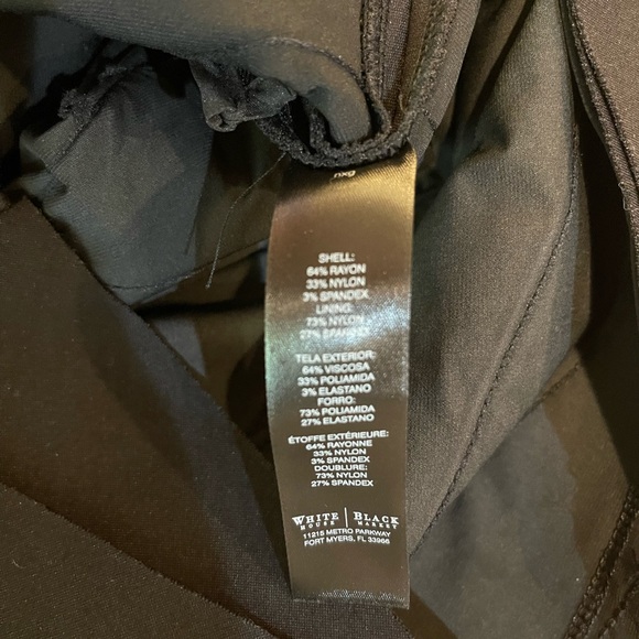 White House Black Market Instantly Slimming Bandage Pencil Skirt Black sz 4 - Picture 5 of 5